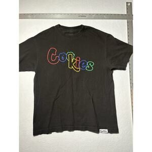 Cookies T Shirt Men’s Blk Size Large